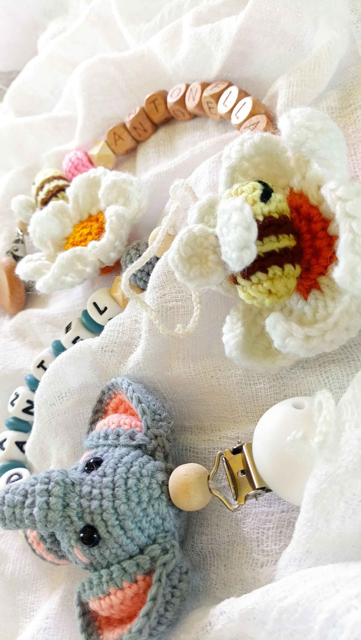 Set accesorii cu flori